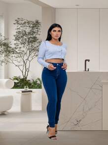 Women Tops - Màu Xám nhạt - Xem 2