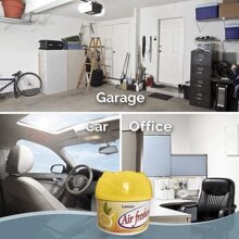 1盒清香檸檬空氣清新劑凝膠 - 用於消除寵物區域,浴室,汽車,船和馬桶的異味 - 清香檸檬 - 查看 4