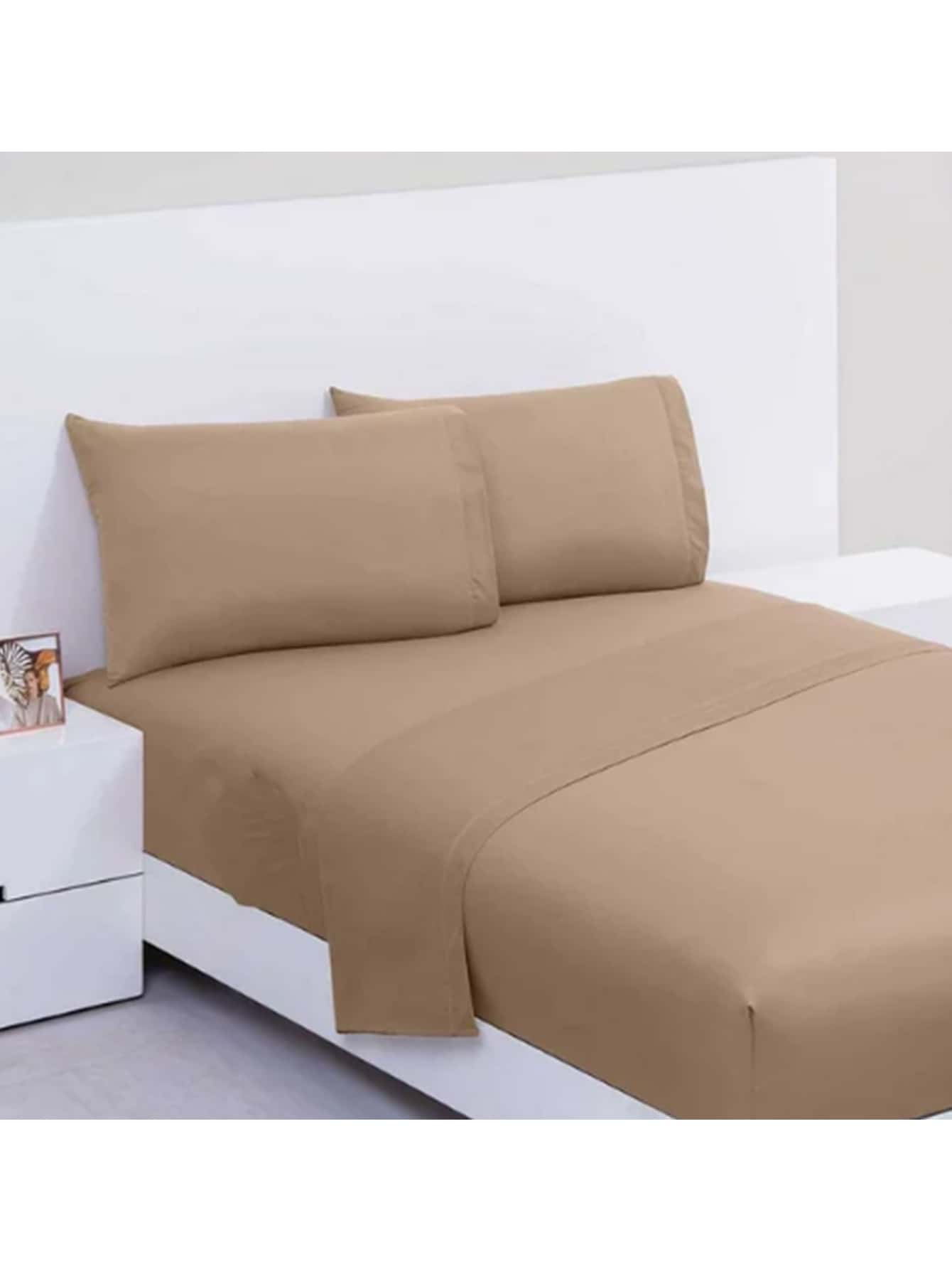 ESSENTIAL SOFT SHEET - Khaki - View 1