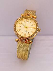 Women's Quartz Watches - Gold - View 9
