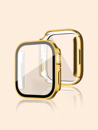 Funda protectora para Apple Watch 8 Ultra, cubierta de reloj integrada a prueba de agua con borde recto