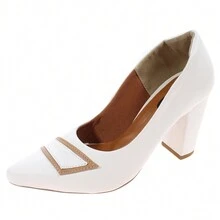 Women Heeled Sandals - trắng - Xem 2
