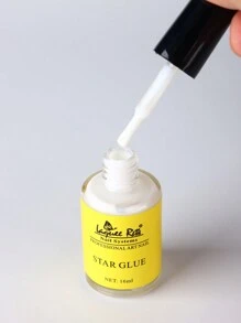 FULL BEAUTY 16毫升轉印箔膠甲油粘合貼紙箔片甲凝膠浸泡式uv印花凝膠亮光甲藝人icure凝膠指甲膠用於鑽石珍珠箔 - 白色 - 查看 6