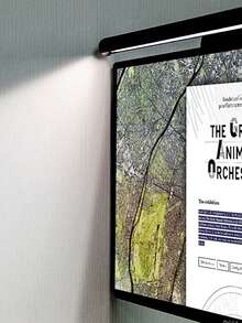 1 Pieza Luz De Pantalla De Computadora Lámpara De Decoración De Escritorio Con Regulación Usb, Protección Ocular Para Juegos Con Pc - Negro - Ver 4