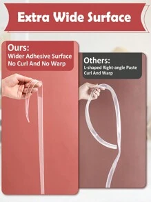 Baby Protection Set, Clear Edge Guards And Corner Protectors For Cabinet, Table, Drawer, Door Baby Shower Family Decorations Gifts - Clear - View 4