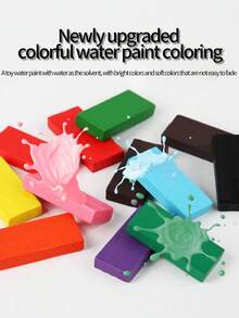 100入組隨機彩色多米諾骨牌套裝,用於搭建圖案並倒塌,藝術和教育玩具,適用於派對遊戲(顏色隨機) - 彩色 - 查看 5