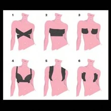 1卷5m隱形透氣自黏式提升織帶適用於抗流掛,鍛煉,女士管文胸胸部麵團,無紡布織物乳貼 - 米色 - 查看 10