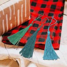 30pcs 13cm/5 Inch Silk Handmade Soft Tassel, With Loop, Ideal For Jewelry Making, Diy Projects, Bookmarks - Multicolor - 30 pieces - View 5