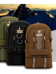 Men Fashion Backpacks - màu đen - Xem 2