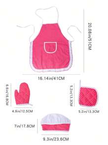 Kinder Rollenspiel Kochschürze Outfit Rollenspiel Baby Performance Kleidung Küchen Spielzeug Chefkostüm Puppenhaus Spielzeug für Kinder Spielzeug>Andere Kinder Verkleidung, Cupcake Kostüm, Chefkostüm Set, Halloween Kostüm Kinder, Kinder Schürze, Kostüm Kinder, Puppenhaus, Kinderkochuniform, Kinder Kochoutfit, Kinder Schürze, Kostüm Kinder, Kinder Schürze, Kinder Schürze, Kostüm Kinder, Kinder Schürze