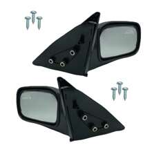 Pair Of Tsuru 3 III Mirrors - Manuals - Black - View 2