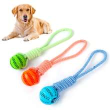 Bola Interactiva Portátil Dispensadora De Alimento Adecuada Para Que Las Mascotas Muerdan Y Muelan Los Dientes - Verde - Ver 6