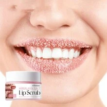 1 Pieza De Exfoliante De Labios Con Sal Del Himalaya - Multicolor - Ver 2