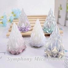 6Bottles Super Flash Chrome Charm Glitter Mica Powder Nail Powder Cosmetic Grade Pearlescent Shift Pigment For Epoxy Resin, Makeup, Nail Polish, Soap Dye, Candle Making,Craft,Slime,Paint - Apricot - View 9