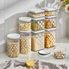 organizador de cocina para alimentos, alacena recipiente de plástico - Unitalla - Ver 1