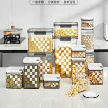 organizador de cocina para alimentos, alacena recipiente de plástico - Unitalla - Ver 4