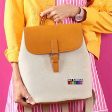 Gay Agenda Rainbow Enamel Pin, Rectangle Lapel Pin, Lgbt Rainbow Flag Accessory Pin Gift - Multicolor - View 2