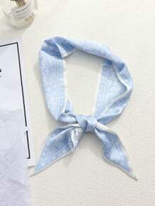 1 Miếng Quý cô Retro Phong cách Pháp Khăn quàng cổ gầy - Nhiều màu - Xem 3