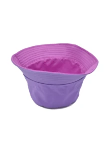 Sombrero pescador bucket hat doble vista - Morado - Ver 4
