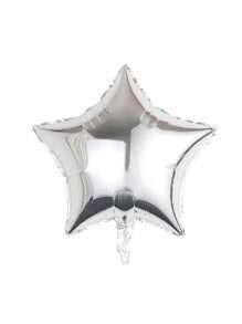 2入組/套星形和心形氣球,適用於生日、婚禮、派對裝飾