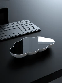 Cloud Shaped Wrist Rest Pad, Soft Pu Memory Foam Wrist Support/cushioning, Convenient For Typing/non-slip Pc Game/laptop/wrist Pad/cute Desk Accessory