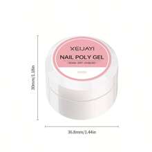 XEIJAYI 1支粉色固体延长胶，适用于美甲，硬质延长胶，不粘腻美甲雕塑胶，丙烯酸延长胶，适用于美甲 - 粉色 - 查看 9
