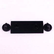 Gay Agenda Rainbow Enamel Pin, Rectangle Lapel Pin, Lgbt Rainbow Flag Accessory Pin Gift - Multicolor - View 6