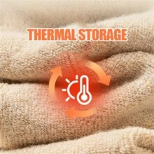 1pair/3pairs Women Thigh High Stockings, Opaque Warm Thermal Lined Over Knee Socks For Autumn Winter, Slim Leg, Fashion, Suitable For Girls, Students, And Daily Wear - Brown - View 5