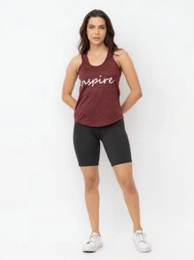 Women Sports Tees & Tanks - Màu Đỏ Sâu - Xem 4