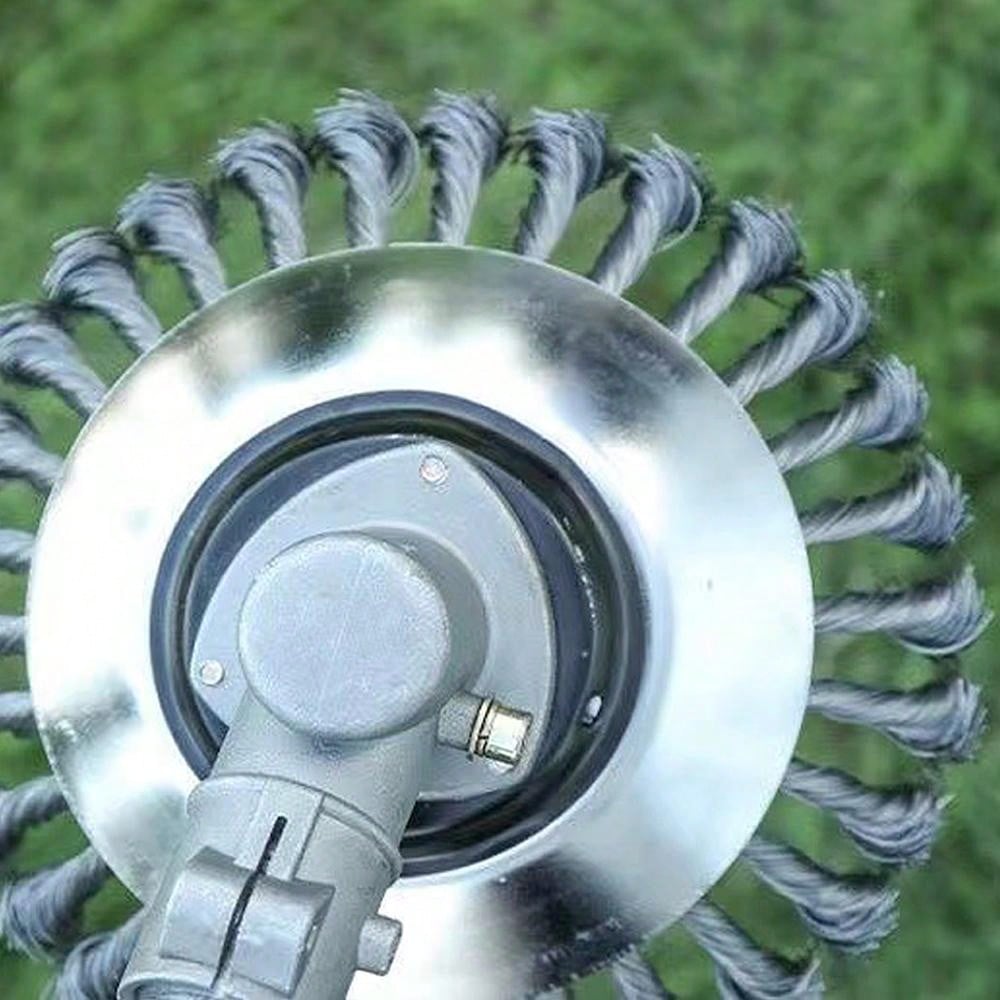 6/8 Inch Steel Wire Rotary Brush Cutter Trimmer Head Eater Cutter Blade
