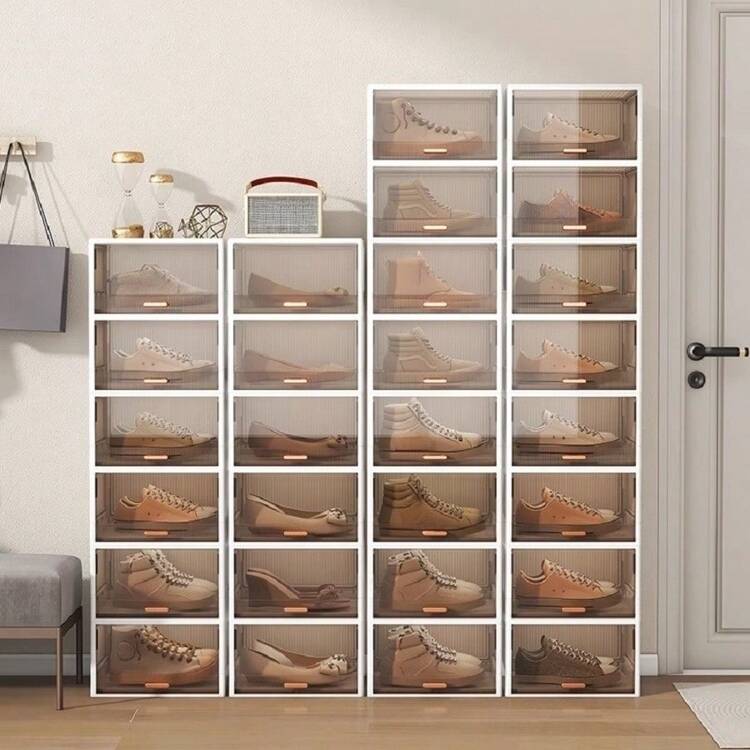 Plastic shoe storage cabinet sale