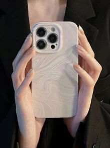 1 件扎染渐变设计薄膜涂层防水手机壳，适用于 iPhone - 彩色 - 查看 3