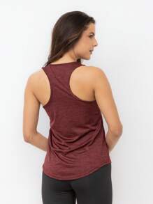 Women Sports Tees & Tanks - Màu Đỏ Sâu - Xem 2