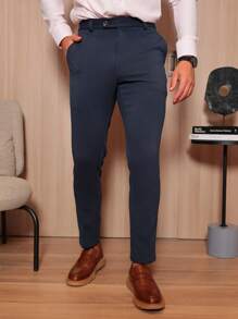Men Pants - 藍色 - 查看 1