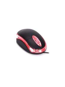 Tiger  Mini Mouse Com Fio Usb  Para Notebook Computador - Preto - Visão 3