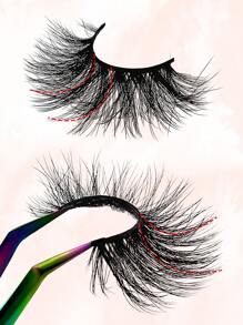 False Eyelashes 3 Pairs Fluffy Volumized Eyelashes Lashes Dramatic Look 3D Wispy Faux Mink Lashes Strip Lashes, Lashes, Eyelashes, Fake Lashes