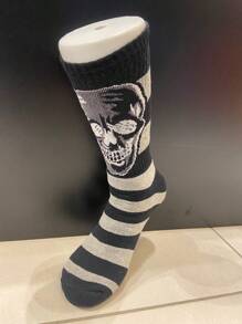 Women Crew Socks - 黑色 - 查看 1
