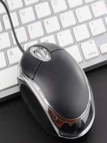 Tiger  Mini Mouse Com Fio Usb  Para Notebook Computador - Preto - Visão 5