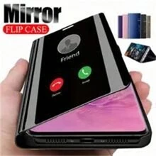 Fashion Mirror Flip Stand Phone Case, Compatible With iPhone15/15Plus/15Pro/15Promax