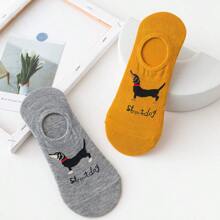 Vớ nam vô hình Thú vật - Nhiều màu - Xem 7