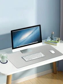 Desk Dual-sided Large Mouse Pad, Pink/silver - Multicolor - View 2