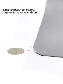 Desk Dual-sided Large Mouse Pad, Pink/silver - Multicolor - View 3