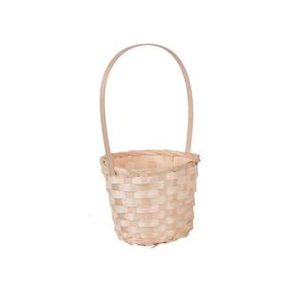 DIY編織柳條籃子適用於家庭&酒店,可水洗和防塵,合適的適用於孩子們的婚禮