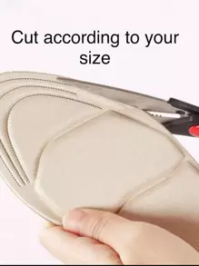 2pcs 2-in-1 Heel Pad & Anti-slip Foot Cushion For Foot Protection