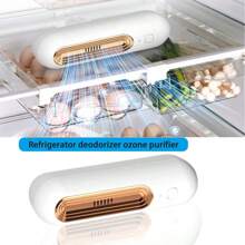 充電式臭氧除臭空氣清淨器,適用於冰箱、汽車、鞋櫃等狹小空間 - 金色 - 查看 1