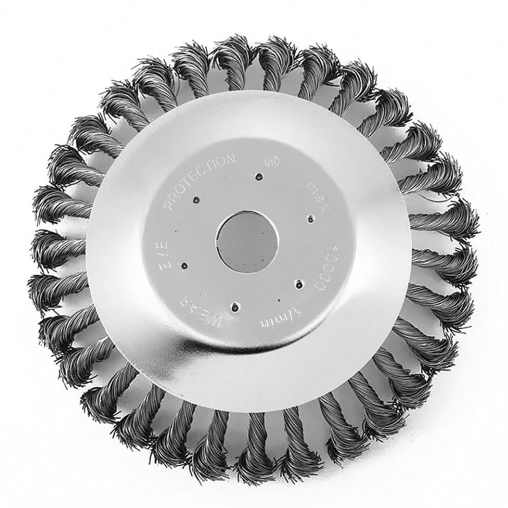 6/8 Inch Steel Wire Rotary Brush Cutter Trimmer Head Eater Cutter Blade