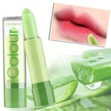 1 Pieza Bálsamo Labial Hidratante Que Cambia De Color - Verde - Ver 3