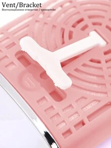 HMQ beauty 1台usb供電睫毛延伸工具套件,附睫毛膠,快干睫毛延伸烘乾器,以及冷卻風扇 - 粉色 - 查看 4