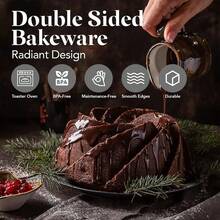 12入組不粘硅膠烘焙套裝 - 彩色 - 查看 4