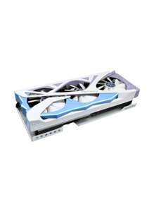 YESTON RX7700XT-12GD6 192bit 5nm Video Cards Desktop Computer PC Video Graphics Cards Support PCI-Express 4.0 3*DP+1*HDMI-Compatible RGB Light Effect Fragrant Graphics Card,Gaming,Graphic Card - White - View 5